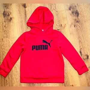 Puma Toddler Boys Logo Graphic‎ Print Fleece Lined Hoodie Pullover Size 3T